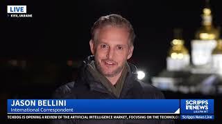 Russia launching missiles and drones on Ukraine. Jason Bellini reports from Kyiv with the latest