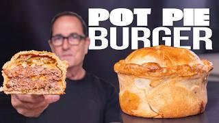 THE POT PIE BURGER...OMG  | SAM THE COOKING GUY