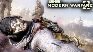 Call of Duty Modern Warfare 2: Ghost and Roach Death Mission Gameplay Veteran