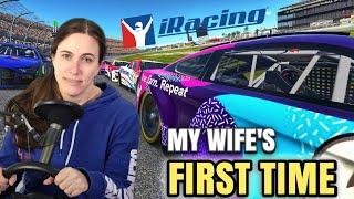 My Wife Tries iRacing and the Quest 2 for the First Time - What Does She Think?