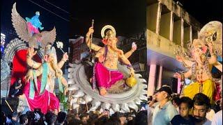 Vadodara Ganpati Bappa Aagman 2024 || Kalupura Cha Raja || Sama Cha Raja || Ganesh Mahotsav 2024