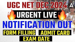 UGC NET December 2024 Update Notification Out  Exam Date, Admit Card, Application Form Date  Details