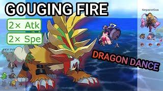 Dragon Dance Gouging Fire Is Too Good! (Pokemon Showdown Random Battles) (High Ladder)