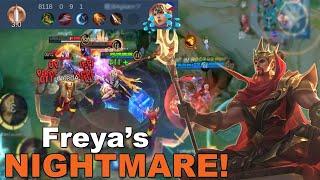 UNDERRATED HERO "minsitthar" FREYA'S ULTIMATE NIGHTMARE | Mobile Legends!