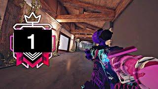 BEST *CLUTCHES* of THE Highest Level On Console DEADLY OMEN on Rainbow Six Siege Champion Gameplay