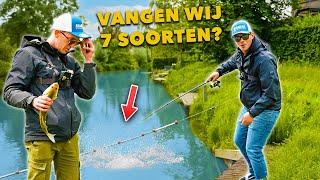 VANGEN wij 7 SOORTEN in 2 DAGEN vanaf de KANT?