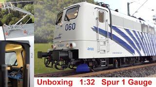 Unboxing Märklin Class 151 Gauge 1 - Lokomotion 151 060-1 - 1:32 Model railway electric locomotive