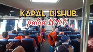 TES kapal DISHUB ke pulau seribu,,, berangkat,,,,