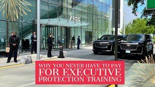 Never Pay for Executive Protection Training #closeprotection #bodyguard