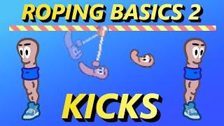 Worms Armageddon - Basic Roping Tutorial 2 (Kicks)