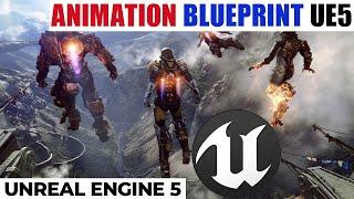 Animation blueprint in unreal engine 5