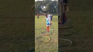 Kids football training balancing control | Football Training Guru