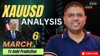 XAUUSD Analysis Today :Gold Price Prediction 6th March LIVE ANALYSIS #xauusdforecast2025 | Fx Gold