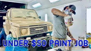 Under $50 Rust-Oleum Paint Job