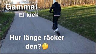 Testar hur länge min el kick räcker