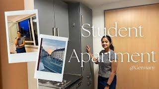 Student Apartment in Germany | 360€ Studio Apartment | Amenities in 19 sqm studentenwohnung