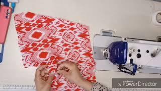 куйлак бичиб тикамиз 52 размер Шьём платье. Sewing a dress