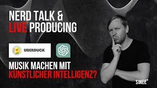 Nerd Talk & Live Producing - KI Techno: Musik machen mit künstlicher Intelligenz?