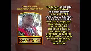 Octave Norbert Thank You