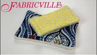 Madeleine & Fabricville - How to make a reusable sponge