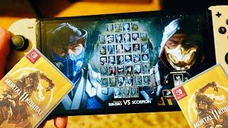 Mortal Kombat 11 Gameplay On Nintendo Switch Oled