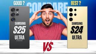 Samsung S25 Ultra Vs Samsung S24 Ultra | Smartphones Comparison 