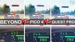 THROUGH THE LENSES - BEYOND vs Quest PRO vs PICO 4