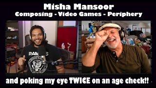 Periphery's Misha Mansoor Joined Me for a Composer Geek Out Session and Got A Couple Shots In!