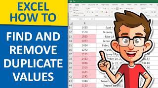 How to Remove Duplicate Values in Excel | 2 Easy Methods #exceltipsandtricks