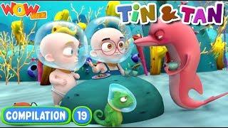 Preschool Videos | Tin And Tan | Toddler Cartoons | Compilation 19 | WowKidz Jr