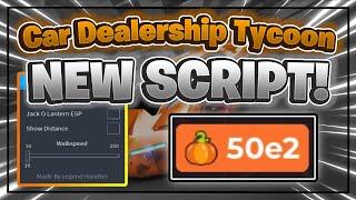 [HALLOWEEN] Car Dealership Tycoon Script GUI Hack | INF PUMPKINS | FARM + MORE | *PASTEBIN*