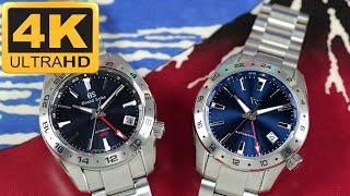 WM Watch – WM193 Grand Seiko GMT Homage, Side-by-Side Comparison vs. Genuine SBGM245 [$143 vs $5800]