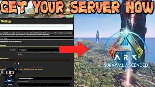 How To Setup and Edit your Nitrado Ark Survival Ascended | Taming, XP, Harvest, Breeding & More!!