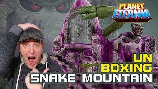 Unboxing Snake Mountain (MotU Origins) | PlanetEternia