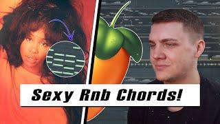 How To Make Smooth Sexy Chords For An RNB Sample For SZA & Summer Walker  | FL Studio Tutorial