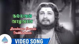 Aandavan Oruvan Irukkindraan Video Song | Nallavan Vaazhvaan Movie Songs | MGR | Rajasulochana