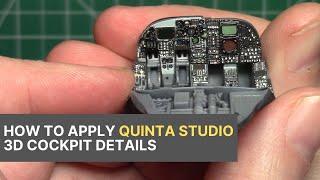 How to apply Quinta Studio 3D cockpit details