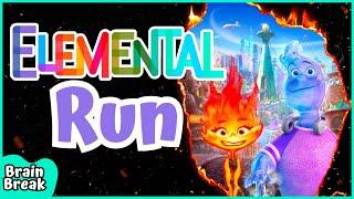 Elemental Chase | Run | Brain Break | Just dance | Freeze Dance