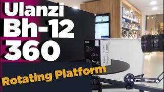 ULANZI BH-12 | 360 Rotating Platform Overview  | Start your studio!