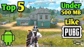 Top 5 Best Battle Royale Games Like PUBG For Android 2022 | Android Games Like PUBG Under 500 MB