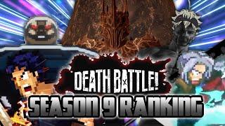 DEATH BATTLE Season 9 Ranking: The Good, The Bad, And The Mediocre