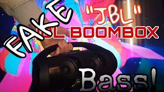 Fake JBL BOOMBOX BASS TEST! LFM!?(fake special)