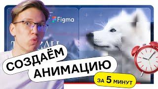 Интересный эффект на изображение в Figma | Создаём анимацию в Figma