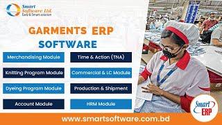 Garments ERP Overview | Garments ERP demo | Garments ERP module