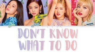 BLACKPINK – Don’t Know What To Do Color Coded Lyrics HAN/ROM/ENG