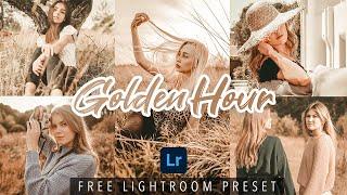 GOLDEN HOUR - Free Lightroom Mobile Presets - How to edit evening photography - Quick Tutorial 2021