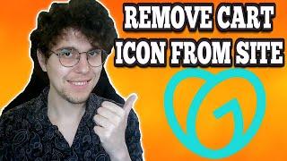 How To Remove Cart Icon From GoDaddy Website