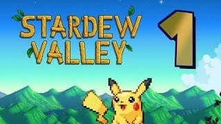 I Got A Growlithe! | Stardew Valley - Episode 1 - KindKing Streams