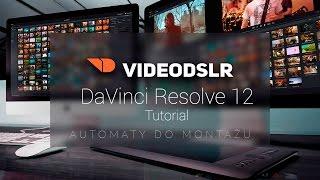 Videodslr pl Rozkminiamy DaVinci Resolve 12   ODC 5 MODUŁ EDIT cz  3 Narzędzia Montażysty Automaty 2