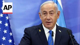 Netanyahu says Israel has cut off Gaza aid 'because Hamas steals the supplies'